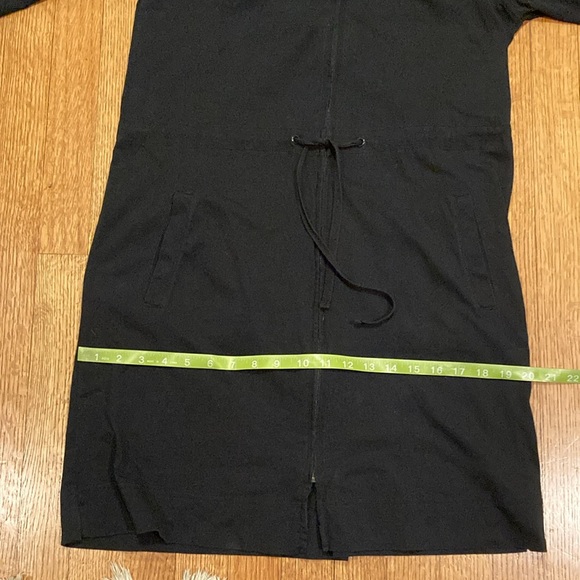 J Jill Black Cotton Zip Up Hoodie Size Small - Picture 15 of 16